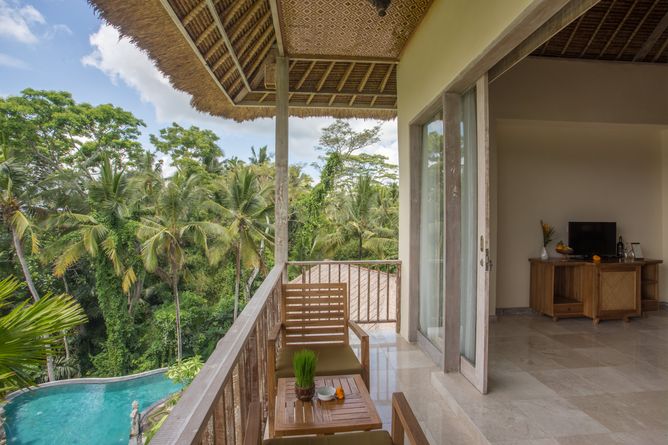 Private balcony
