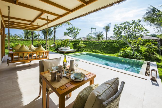 One Bedroom Villa pool