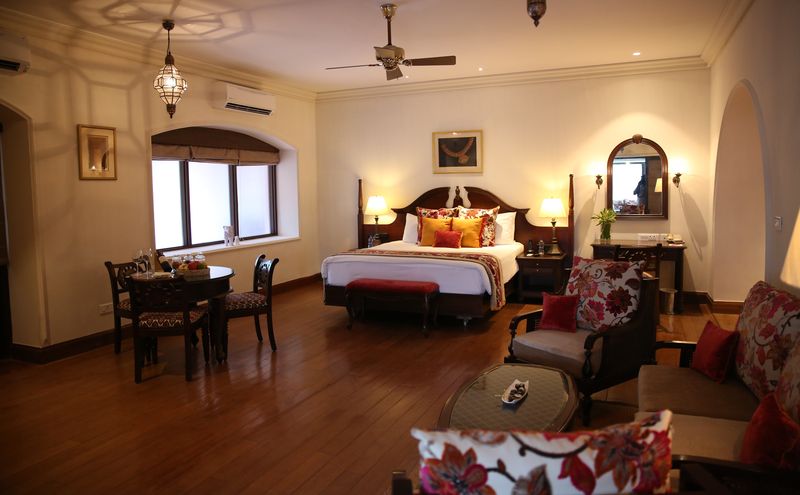 Spacious suite