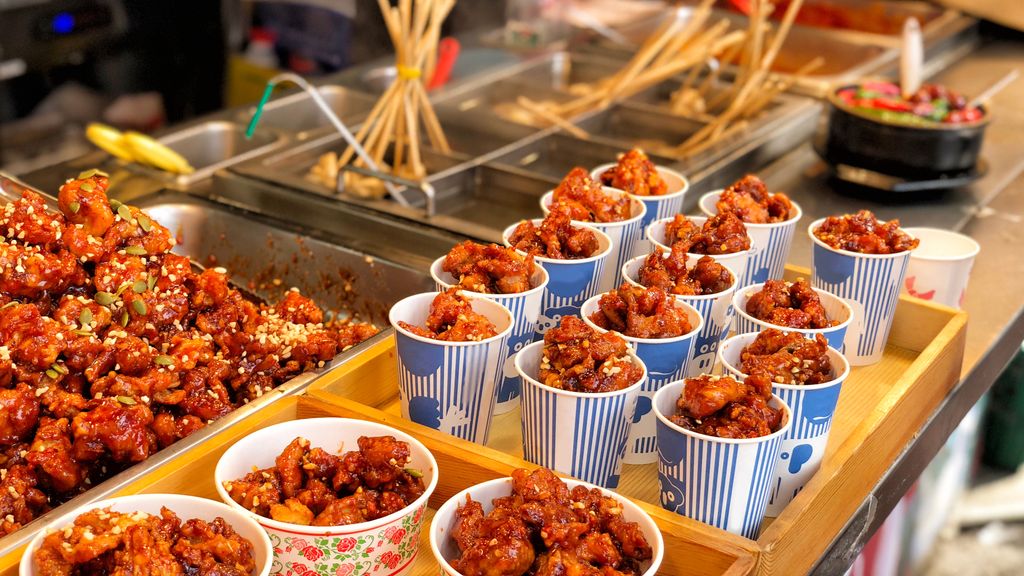 Korean street food