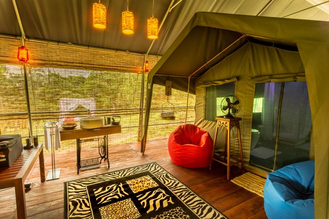 Spacious tents