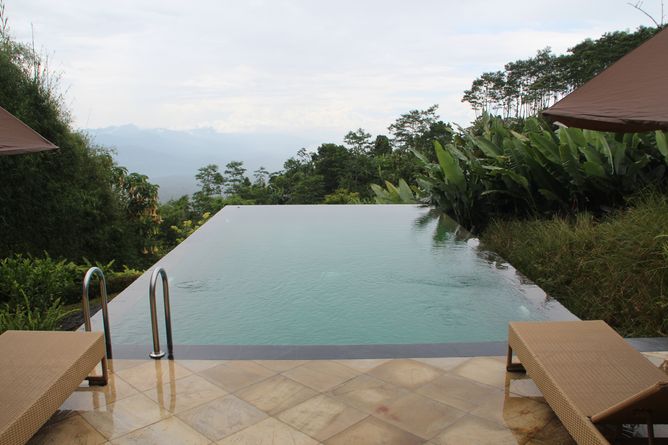 Pool of two bedroom pool villa