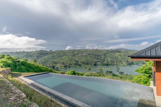 Pool with a view