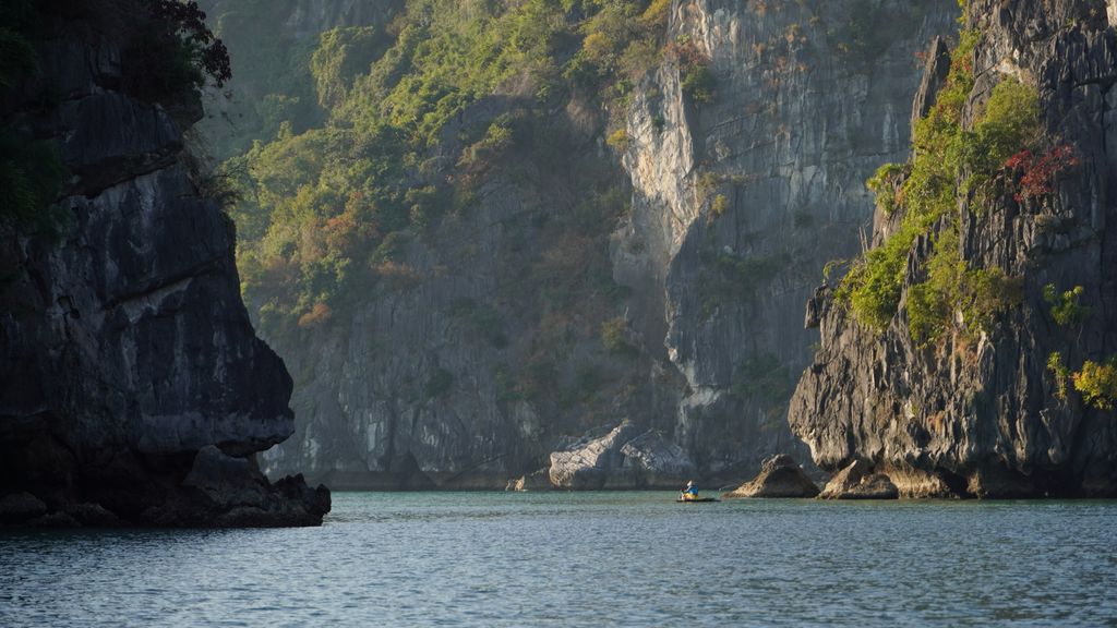 Halong region landscape