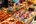 a group of containers of food