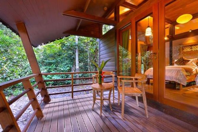 Villa balcony
