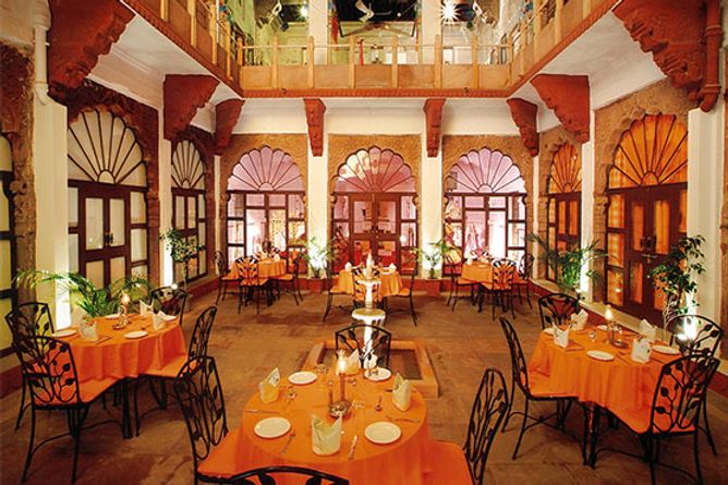 Courtyard area
