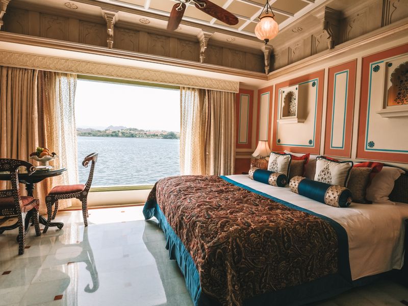 Heritage room at Taj Lake Palace