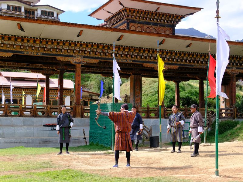 Bhutan arcery