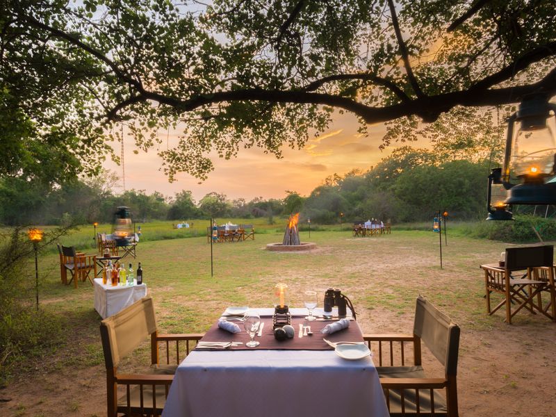 Alfresco dining
