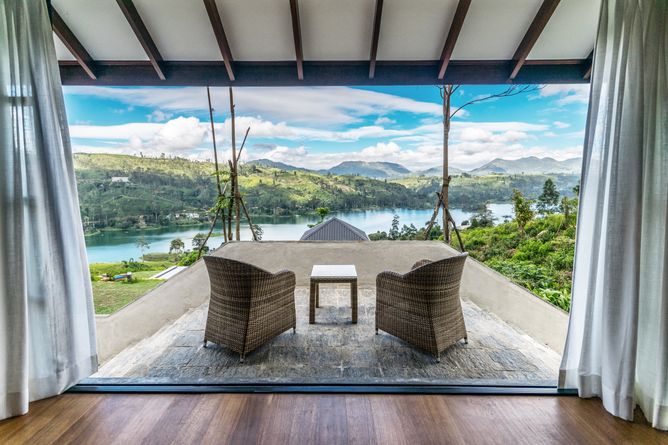 View from Dickoya bedroom