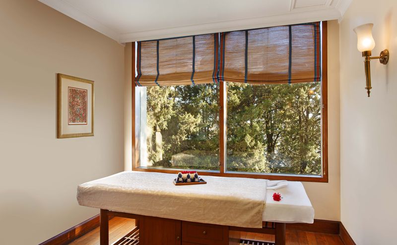 Spa treatment room