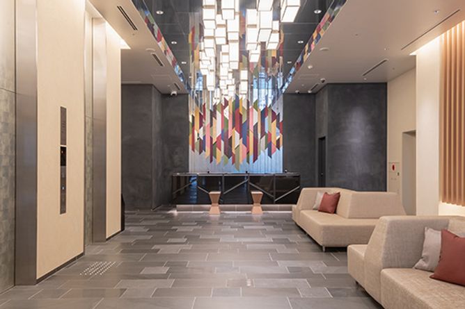 Hotel reception