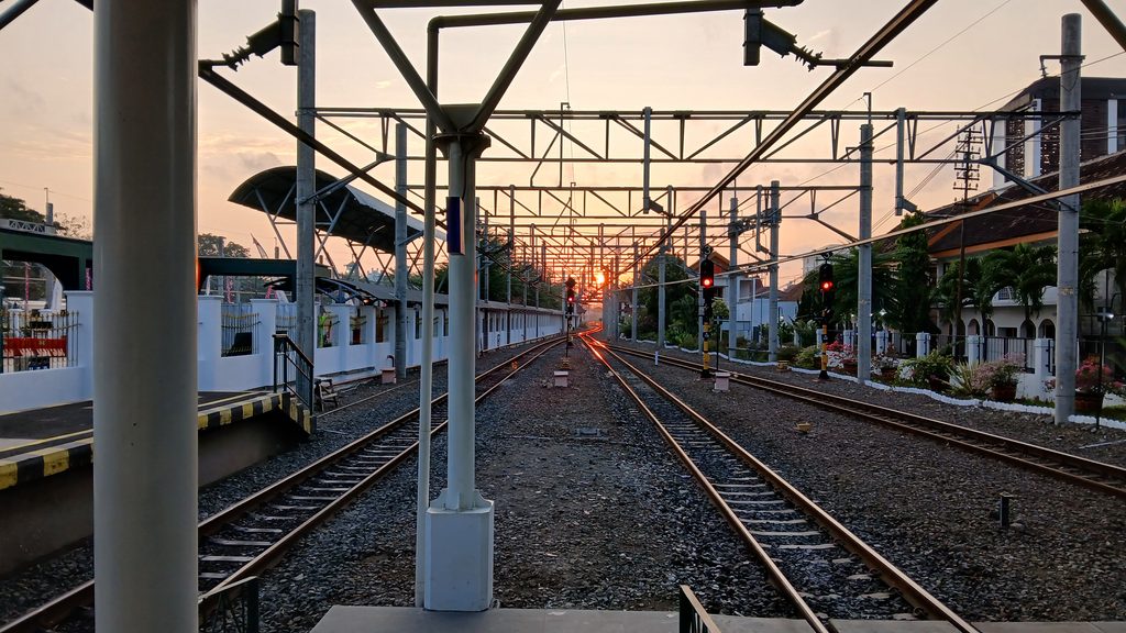 Train in Yogyakarta