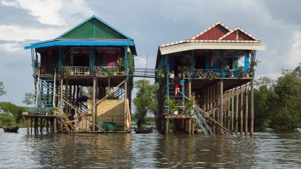 Tonle Sap stilt houses