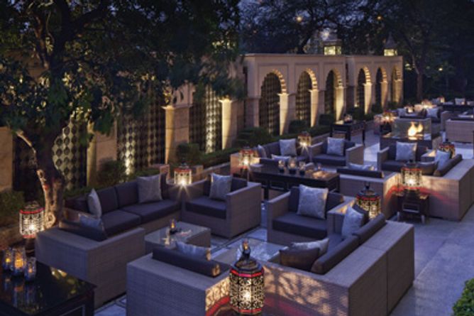 Outdoor seating area