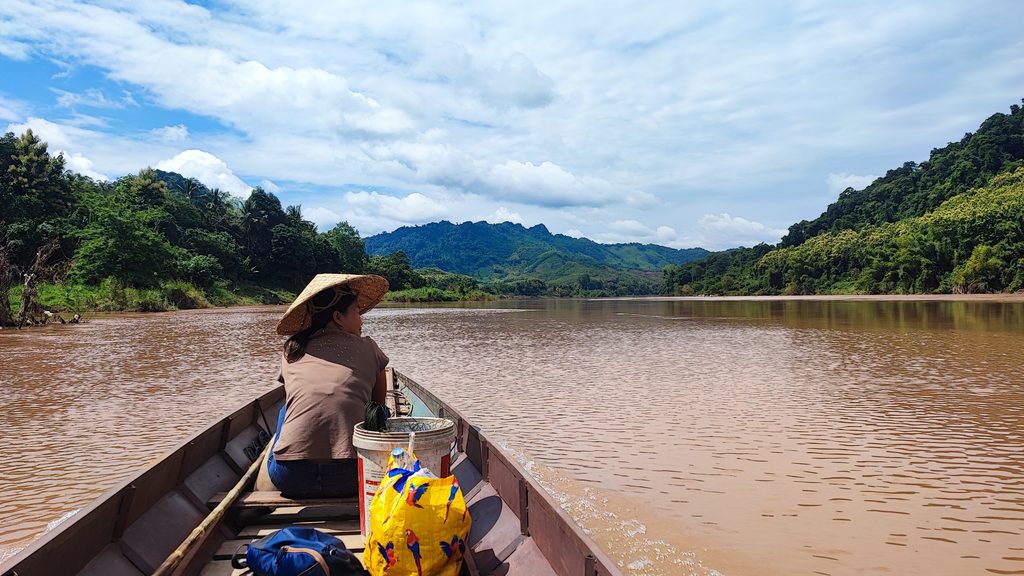Nam Ou Riverside boat