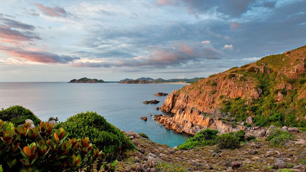 Coastline overlooking the sea Zannier Bai San Ho