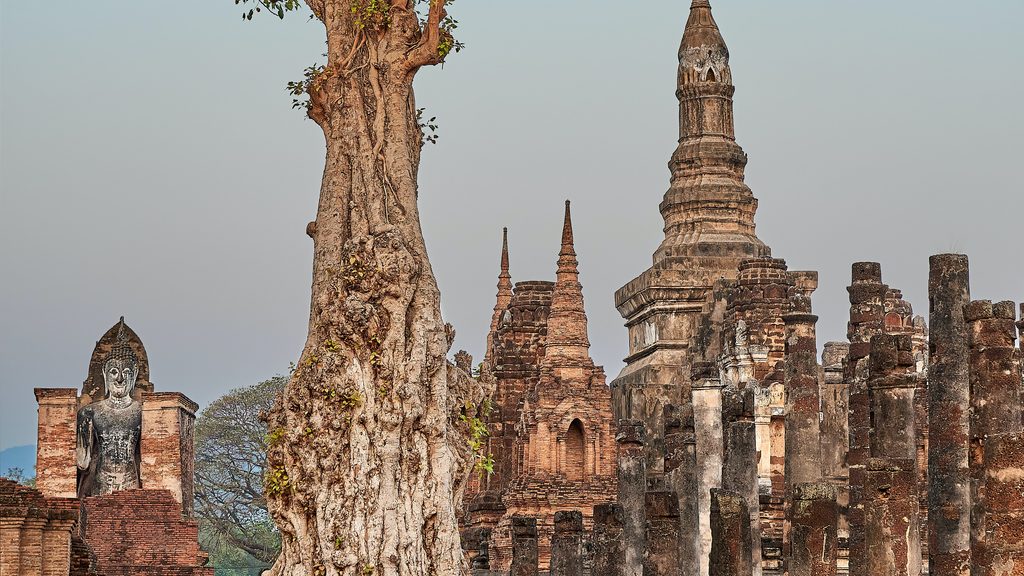 Sukhothai temples Thailand