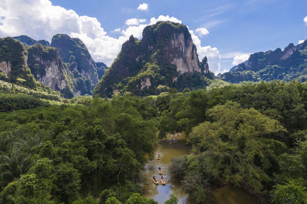 Khao Sok kayaking