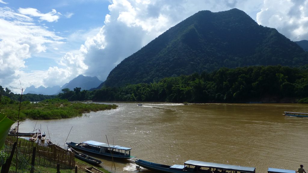 Mekong river Laos