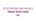 a white background with purple text