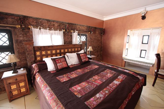 Characterful guest room