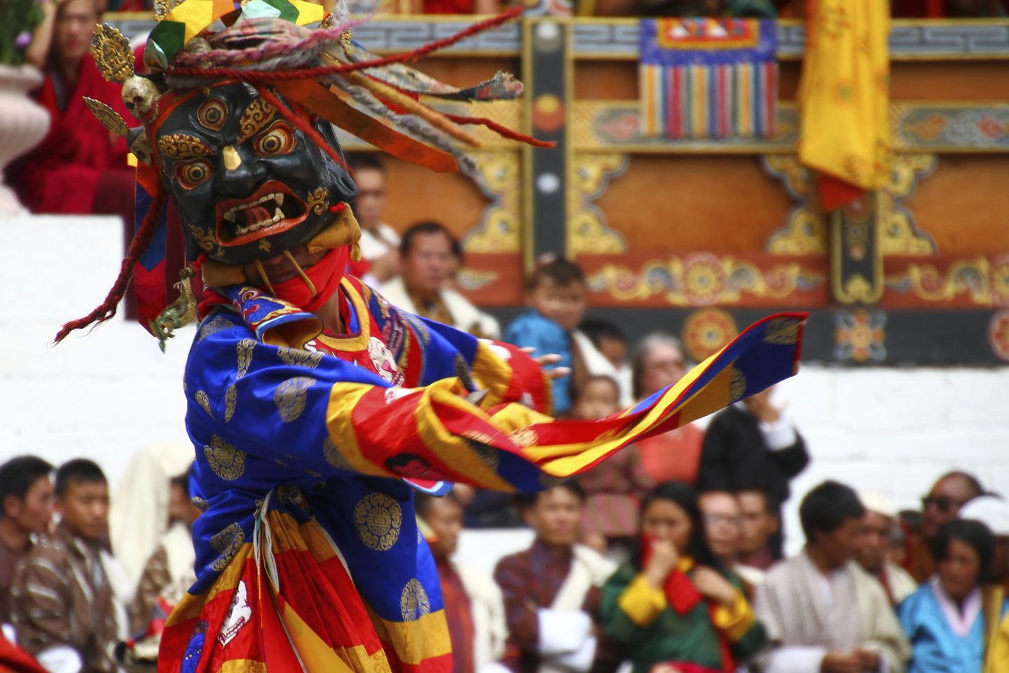 Bhutan Festival mask