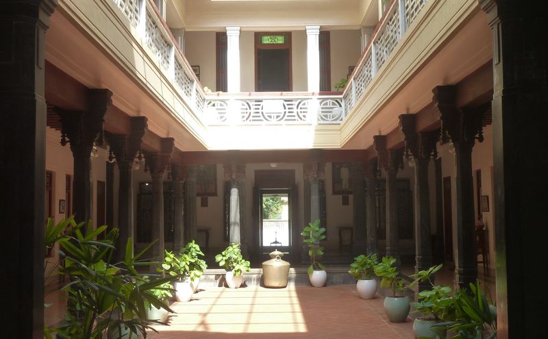 Inner courtyard