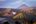 Mount Bromo range with a volcano in the background