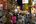 a crowd of people walking on a street