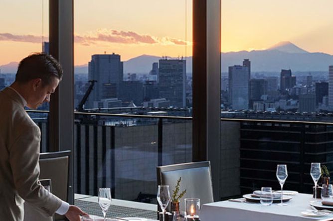 Restaurant with a view