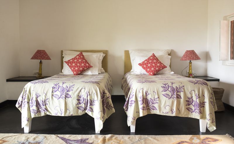 Simple twin rooms