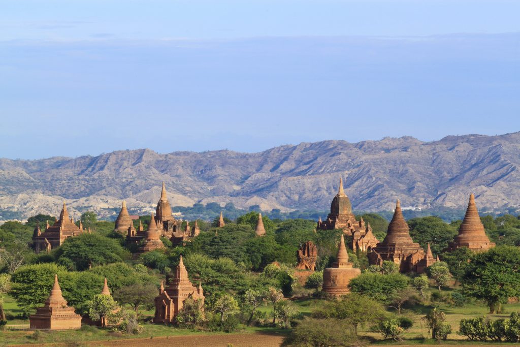 Bagan temple view