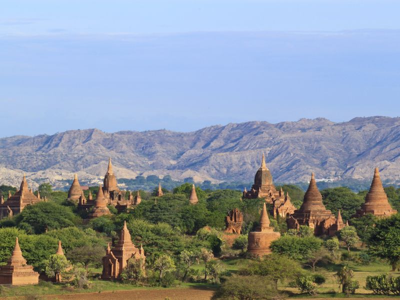 Bagan temple view