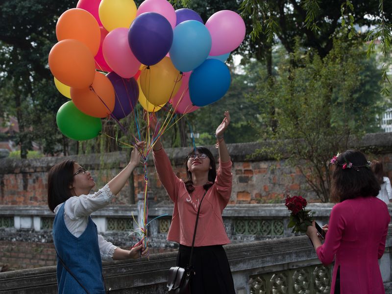 Locals in Hanoi