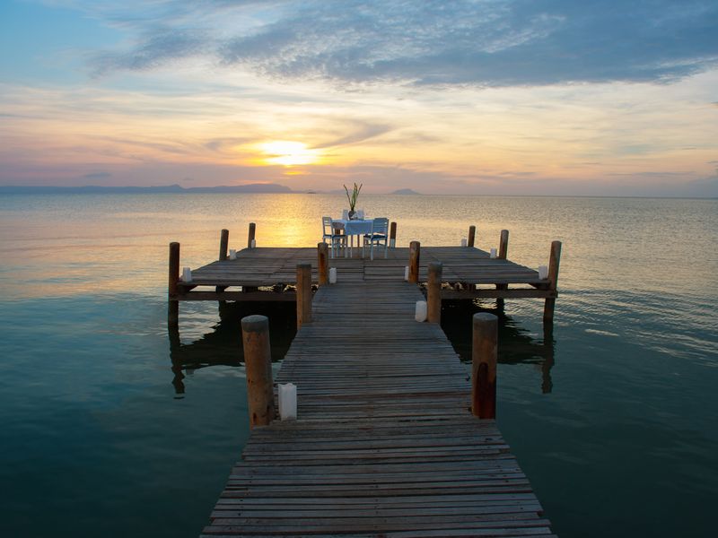 Jetty in Kep