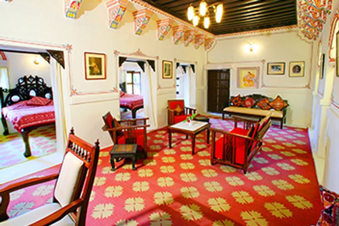 Spacious suite room