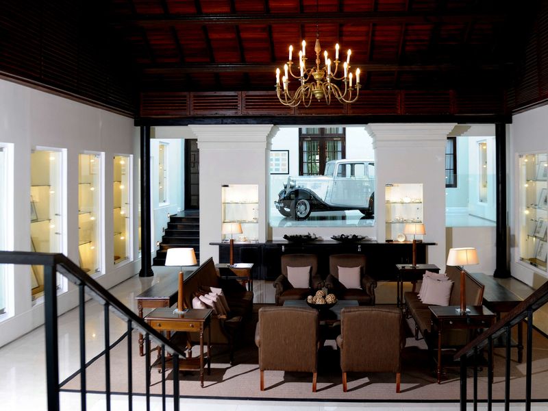 Lobby at Galle Face Hotel