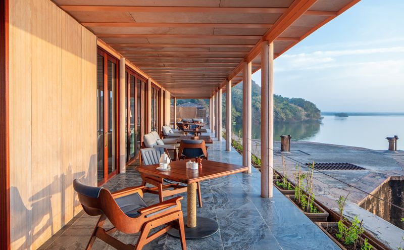 Dining with a view