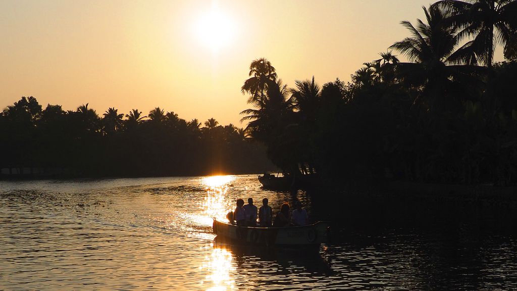 Kerala backwaters India