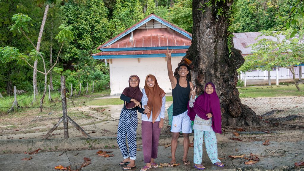 people of Seram Island Indonesia