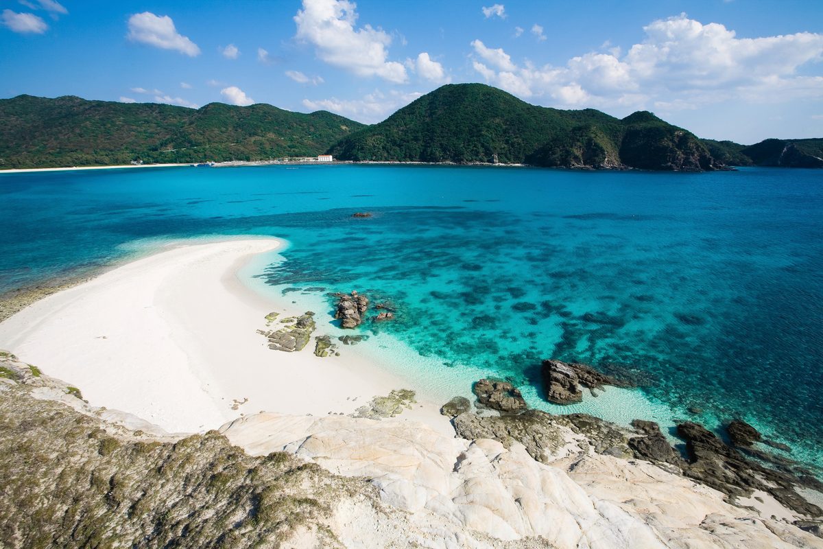 Beach in Okinawa Japan