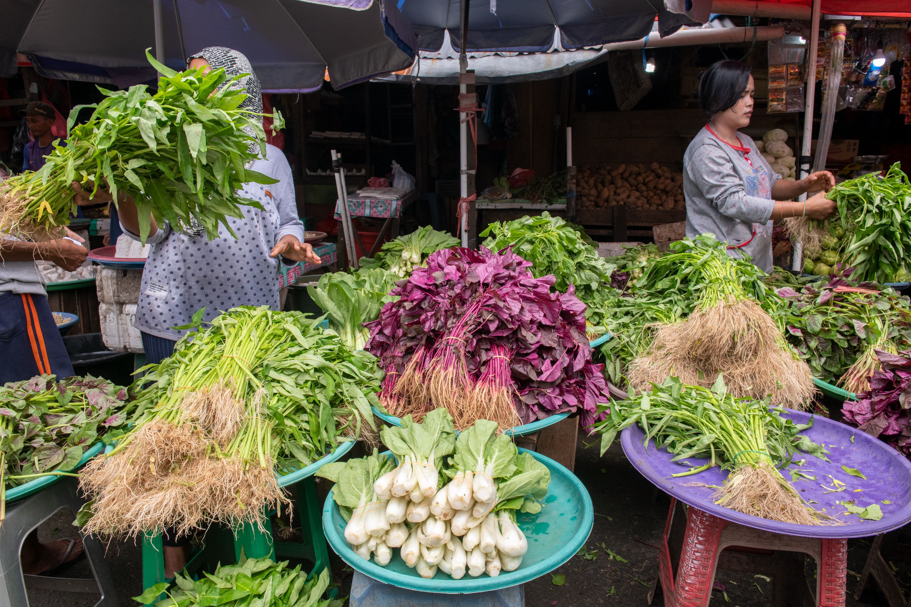 Ambon market Indonesian food