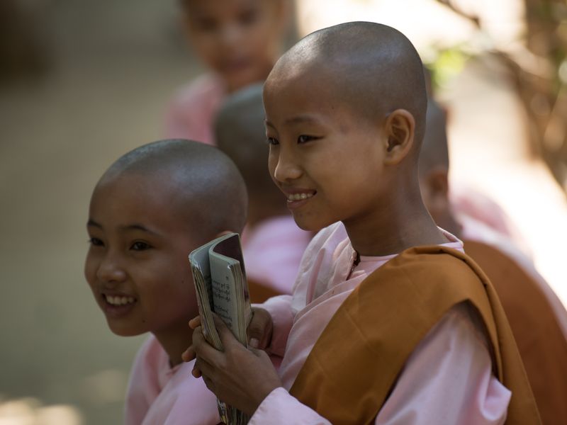 Monks in Mandalay