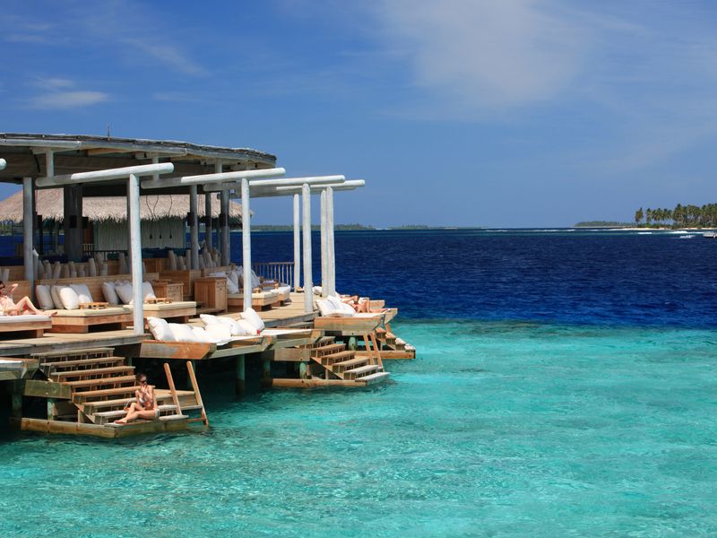 Bar at Six Senses Laamu