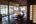 a room with a table and chairs
