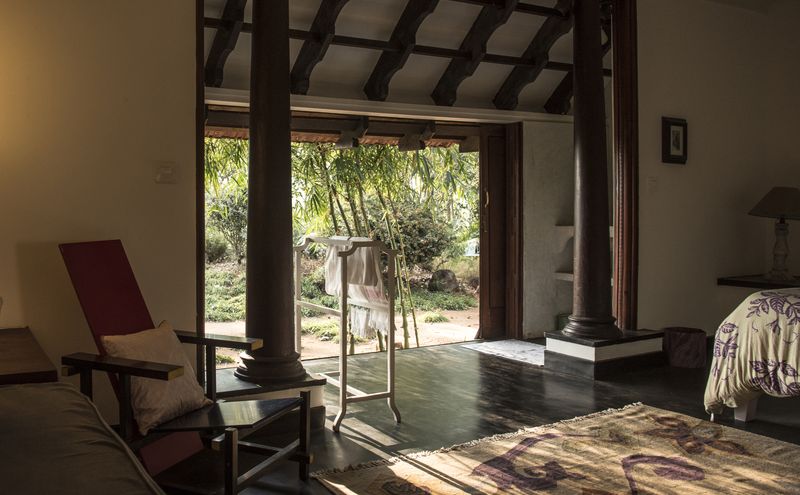 Private access to the gardens