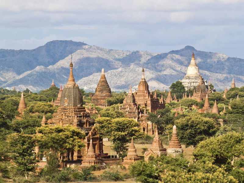 Bagan temple view