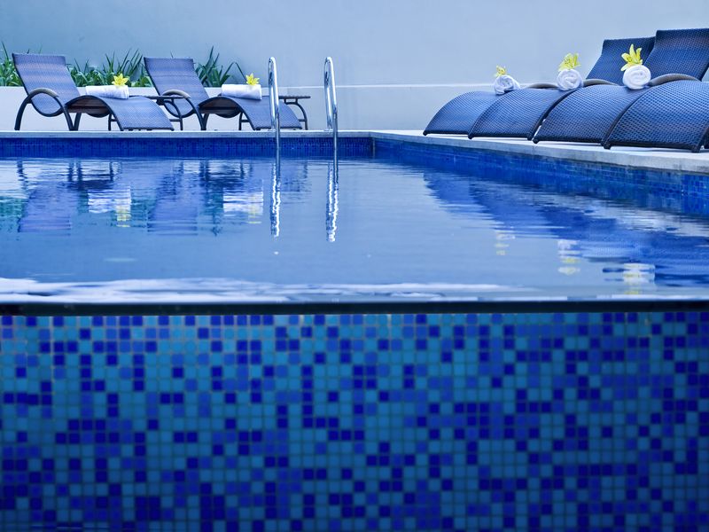 Swimming pool at Majestic Malacca